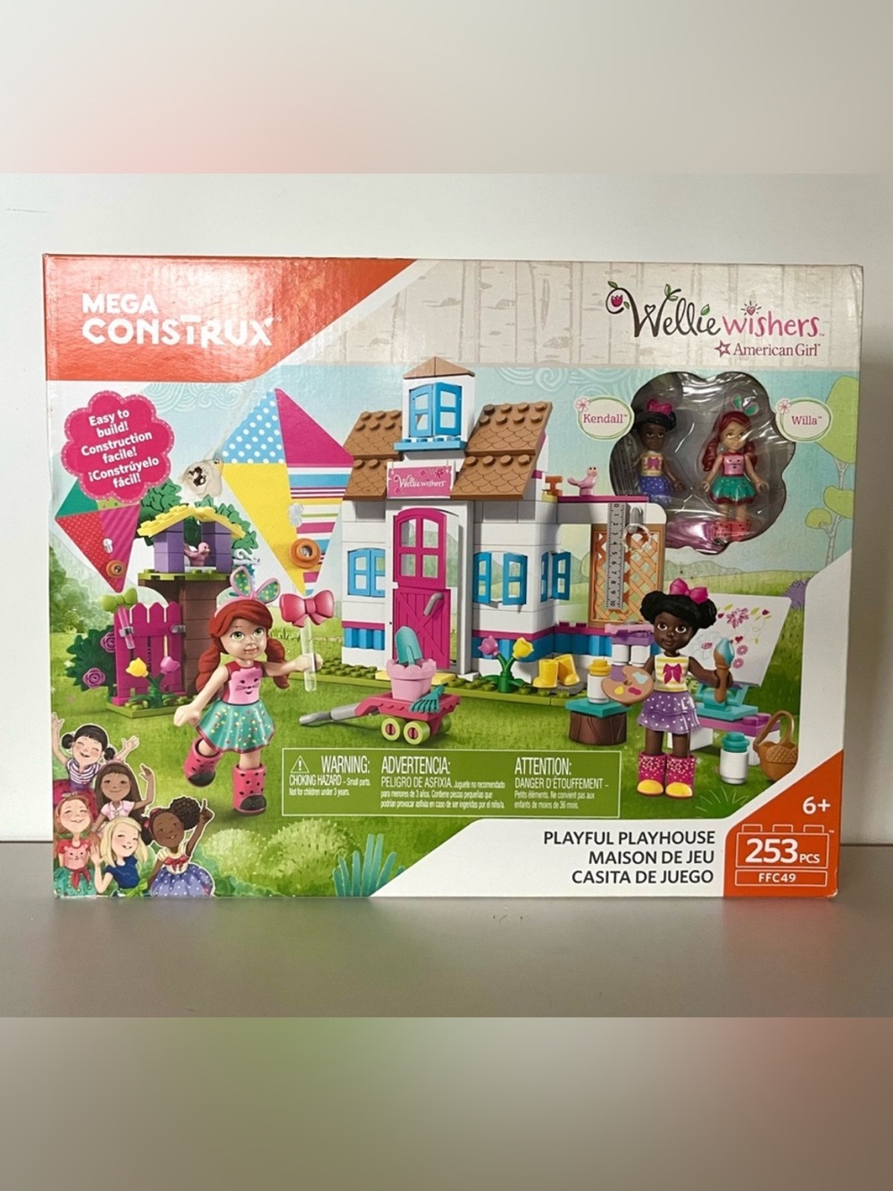 WW Wellie Wishers Mega Construx Building Blocks set AG American Girl NIB